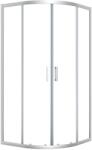 Laveo Bresso cabină de duș 80x80 cm semicircular crom luciu/sticlă transparentă JKD_086Z (JKD086Z)