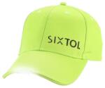 SIXTOL LED sapka B-CAP 25lm fény, újratölthető, USB, zöld (SX5036)