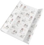 Color pelenkázó lap puha 2 oldalú 70x50cm nyuszik tapéta - neobaby