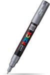 uni Marker Uni PC-1M Posca 0.7 - 1 mm, M230, Argintiu (M230)