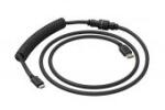 GLORIOUS Coiled Cable - USB-C Spirálkábel - Fekete GLO-CBL-COIL-BLACK