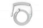 GLORIOUS Coiled Cable Ghost White - USB-C Spirálkábel - Fehér - 2 év garancia GLO-CBL-COIL-WHITE