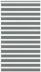 vidaXL zebrafüggönnyel sötét szürke szövetszélesség 130, 9cm poliészter (4014164)