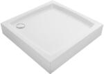 Laveo Bresso négyzet alakú zuhanytálca 90x90 cm fehér JBD_696K (JBD696K)