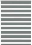 vidaXL zebrafüggönnyel sötét szürke szövetszélesség 95, 9 cm poliészter (4014131)