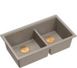 Quadron Logan graniteq mosogató 76x45 cm bézs HQL7645U4_PVDC1_U (HQL7645U4PVDC1U)