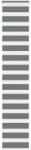 vidaXL zebrafüggönnyel sötét szürke szövetszélesség 45, 9 cm poliészter (4014173)