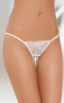 Softline String 2322 - white S-L Szexi Fehérnemű