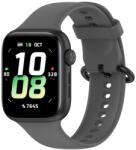  SILICONE Cserélhető szíj Honor-hoz Watch5 sötétszürke