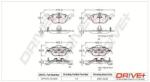Dr! ve+ set placute frana, frana disc Dr! ve+ DP1010.10. 0409 (DP1010.10.0409)