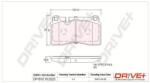Dr! ve+ set placute frana, frana disc Dr! ve+ DP1010.10. 0533 - automobilus