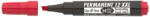  Alkoholos marker 1-4mm, vágott Ico 12XXL piros