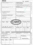  CMR nemzetközi fuvarlevél A4, 6lapos garnitúra B. CMR/6 - tobuy
