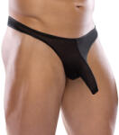 Svenjoyment Transparent Net Pouch with Penis Sleeve 2100371 Black S/M