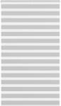 vidaXL zebrafüggönnyel 125x230 cm szövetszélesség 120, 9cm poliészter (4014500) - vidaxl