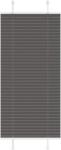 vidaXL pliszírozott redőny fekete 55x100 cm szövetszélesség 54, 4 cm (4015117)
