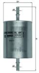 MAHLE filtru combustibil MAHLE KL 409 (KL 409) - automobilus