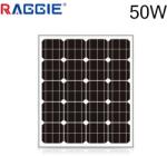 Raggie Соларен панел монокристален 50W RAGGIE 12V 700x540x25mm (1830-50)
