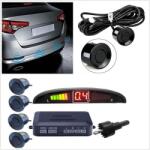 Foxgood Парктроник с LED дисплей 4 датчика - Черен (1043-b)