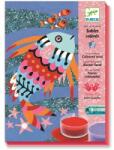 DJECO Atelier creativ cu nisip colorat - Pesti stralucitori (3070900086616)