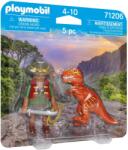 Playmobil Set 2 figurine - Bandit cu T-Rex (PM71206)
