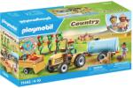 Playmobil Tractor cu remorca si cisterna de apa (PM71442)