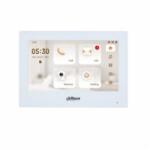 Dahua VTH2621GW-P IP video kaputelefon (beltéri egység, 7" touch screen, 1024x600, PoE, SD, I/O, H. 265, fehér) (VTH2621GW-P) (VTH2621GW-P)