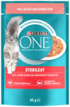 ONE 26x85g PURINA ONE SterilCat lazac & sárgarépa nedves macskatáp - zooplus - 18 590 Ft