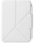 PITAKA Husa Pitaka MagEZ Folio 2, pentru iPad Mini 6/ Mini A17 Pro (Alb) (FIM2402)