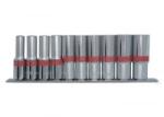 MTX 10-22mm 1/2' hosszított hatlapfejű dugókulcs készlet 10db (135909)