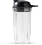 nutribullet Cană cu capac nutribullet ANBC24DL - AS00002871, 700ml, Pentru Blender Combo, Pro 1000, Select, Smart Touch și Triple Prep System (ANBC24DL)