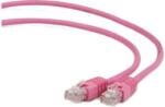 Gembird UTP kat. 5e RJ45 patch kábel, 0.5m, rózsaszín (PP12-0.5M/RO)