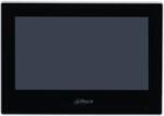 Dahua IP video kaputelefon (beltéri egység, WiFi, 7" touch screen, 1024x600, PoE, SD, I/O, H. 265, fekete) (VTH2621G-WP) (VTH2621G-WP)