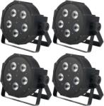 Showlite Show Lite FLP 5x8W Lapos Panel LED fényszóró RGBW - 4 darabos készlet (KST34846)