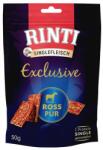 RINTI Singlefleisch Exclusive Snack Horse Lóhús csemege kutyáknak 50 g