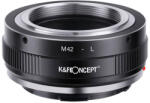  K&F Concept M42 Adapter objektívekhez - Leica L vázakra