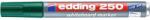 edding Tábla- és flipchart marker, 1-3 mm, kúpos, EDDING "250", zöld (7580095004) - nyomtassingyen