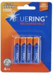BLUERING Elem tölthető akku AAA mikro HR03 1200mah 4 db/csomag, Bluering® - nyomtassingyen