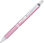 Pentel Rollertoll 0, 35mm, fém rózsaszín test, Pentel Energel BL407P-A, írásszín kék (BL407P-A) - nyomtassingyen