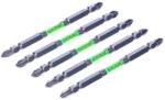 SK11 Super Ashura kétvégű torziós csavarhúzó bitkészlet, széles - 5 db - PH2 - 110 mm