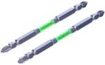 SK11 Super Ashura kétvégű torziós csavarhúzó bitkészlet, széles - 2 db - PH2 - 110 mm