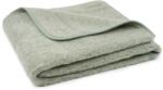 Vlnka Egyrétegű birkagyapjú takaró - zöld ágynemű méretek 220x200