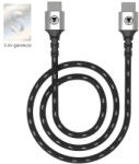 snakebyte PS5 HDMI Pro kábel, 2.0m, 4K/8K, fonott, fekete-fehér (SB916137)