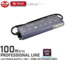 24LED.ro Sursa de alimentare cu tensiune constanta PFC IP67 24V 100W