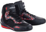  Alpinestars Fq20 Faster 3 Rideknit Sh Motoros Cipő | Black/red (2510319-10)