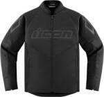 ICON motoros kabát HOOLIGAN CE - FEKETE