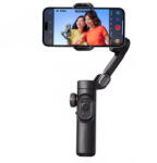 AOCHUAN Stabilizator Imagine Telefon, 3 Axe, Bluetooth, Pliabil, Tripod inclus, Negru (P042-017-1)