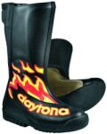 DAYTONA Speed Master Gp Ii Motoros Csizma, Fekete-lángnyelves