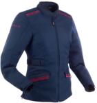 BERING Lady Shine Motoros Textilkabát, Kék-bordó