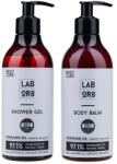 LABOR8 Beauty Box LABOR8 Hemp Gel de dus cu ulei de canabis 380 ml + Lotiune de corp cu ulei de canabis 380ml, Kit BIO de ingrijire a corpului
